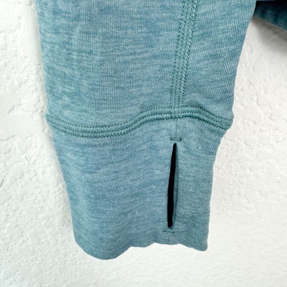 Outdoor Voices Womens 1/4 Zip Pullover Jacket Size M Fleece Line Active Green - Picture 6 of 9